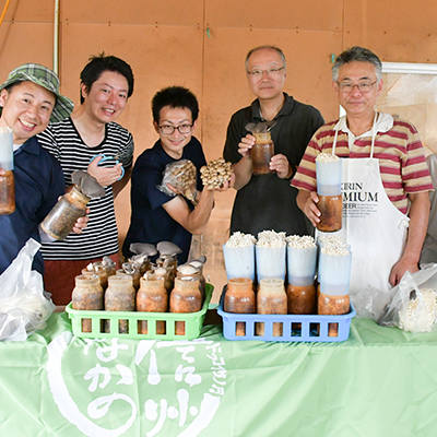 イベントでのもぎ取り体験